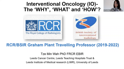 Interventional Oncology - The 'Why', 'What' & 'How'?